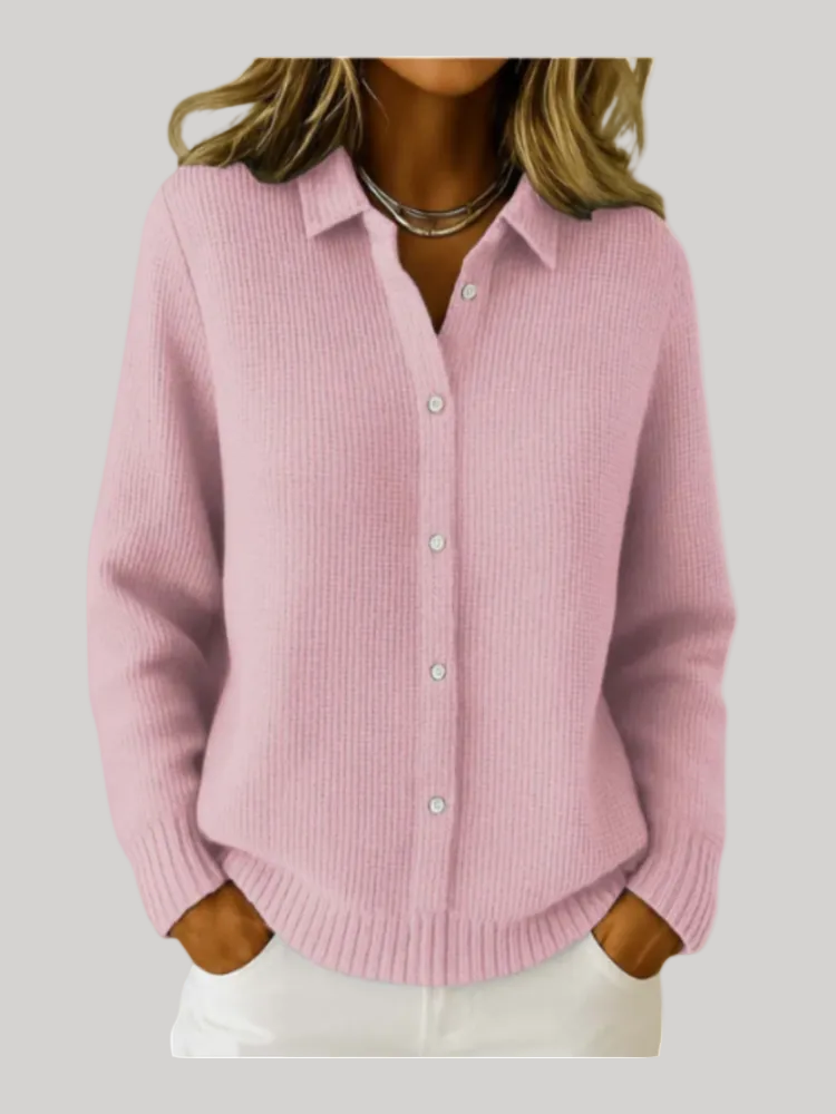 Amira - Knit Button Cardigan