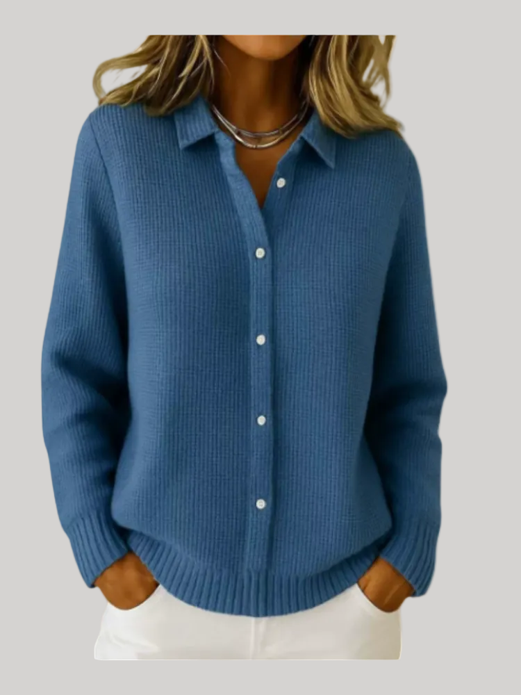Amira - Knit Button Cardigan
