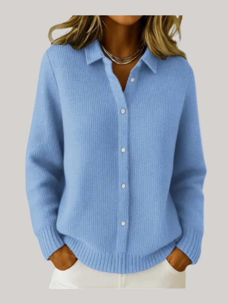 Amira - Knit Button Cardigan