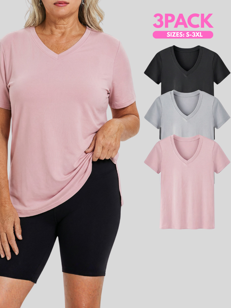 SUSAN™ - CASUAL LOOSE FIT TEE (PACK OF 3)