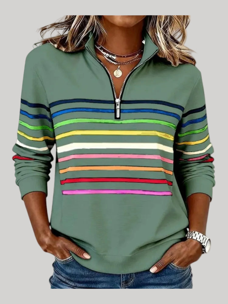 Aurora Quarter-Zip Sweater