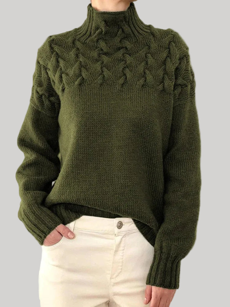 Soft Cable Knit Sweater
