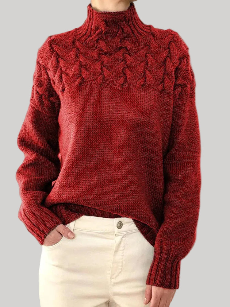 Soft Cable Knit Sweater
