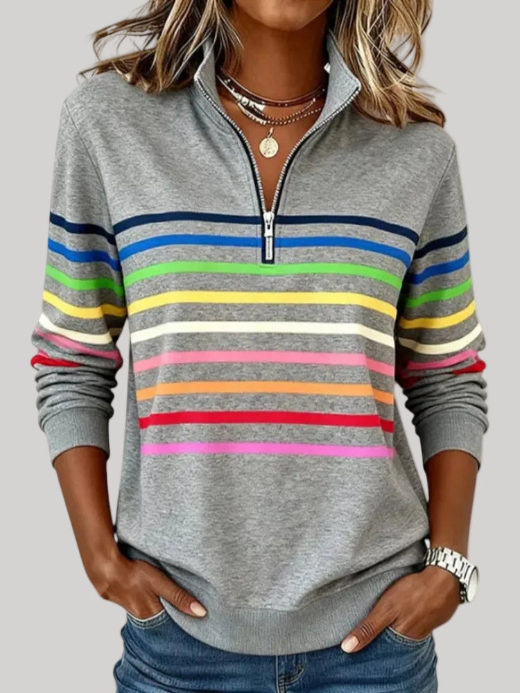 Aurora Quarter-Zip Sweater