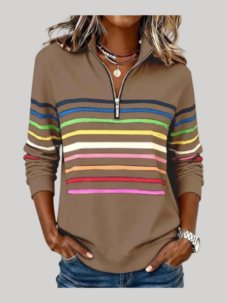 Aurora Quarter-Zip Sweater